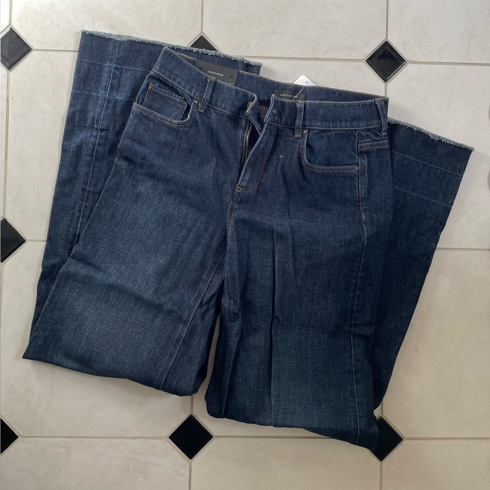 NWT Wide Leg Jeans Ann Taylor